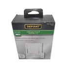 Defiant Wireless Plug-in Doorbell Kit With Push Button White. Fixed Price $19.95.