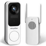 Laview Doorbell Camera Wireless 2K 3MP Hd Wifi Video Chime Battery. Fixed Price $154.66.