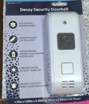 E-circuit Wireless Battery Operated Lighted Push Button Doorbell White 5X1IN. Fixed Price $13.25.