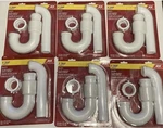 6-ACE 1-1/2 In. Slip X 1-1/4 Dia. Pvc Drain Trap. Nib. Fixed Price $14.99.
