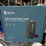 Devo G7 Wifi Smart Door Lock Black, Fingerprint, Keypad, Ic Card, App. Fixed Price $59.99.
