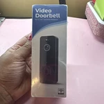Wi-fi Hd Video Doorbell, Ai Human Detection, Night Vision, Two-way Audio, Black. Fixed Price $22.99.