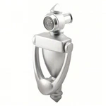 Prime Line Door Knocker And Viewer 180-DEGREE Angle Satin Nickel MP10327. Fixed Price $19.95.