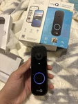 Myq Video Doorbell - 2K Camera, Batt Wired, Color Night Vision, Live View Nib. Fixed Price $68.00.
