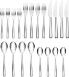 Hampton Forge 725B020HSN Ella Satin Fade 20PC Set 18/10 Metallic. Fixed Price $73.51.