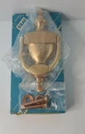Ives 6" 3" Door Knocker Solid Bright Brass Finish 752B New Box Old Stock. Fixed Price $14.95.