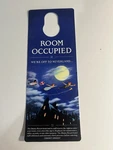 Disney Resort Exclusive Peter Pan Off To Neverland Room Occupied Door Hanger. Fixed Price $10.99.
