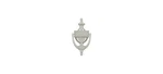 Deltana DKR75U15 Door Knocker; Victorian Rope; Satin Nickel Finish. Fixed Price $51.30.
