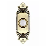 New Quality Hampton Bay Antique Brass Wired Home Doorbell Lighted HB-925-02. Fixed Price $15.50.