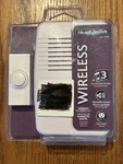 Heath Zenith Wireless Plug In Doorbell Kit SL-7766-02 3 Sounds New. Fixed Price $19.99.
