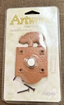 New Artworks Angela Doorbell Push Button Bear Rust Color 76379. Fixed Price $11.96.