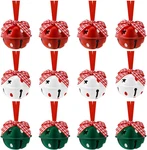 12PCS Jingle Bells 1.57IN/4CM Craft For Christmas Party, Xmas Tree, Wre.... Fixed Price $16.99.