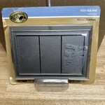 Hampton Bay Wired Doorbell Chime, Brushed Nickel - Missing Hardware. Fixed Price $11.99.
