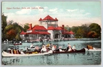 Antique Postcard Upper Pavilion, Bell Island Detroit, Michigan. Fixed Price $5.95.