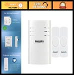 Wireless Doorbell Kit With Plug-in Receiver, 2 Push Buttons, 8 Melodies, 150 Ft. Fixed Price $53.99.