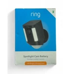 New/sealed Ring Spotlight Cam Battery, Black. Fixed Price $150.00.