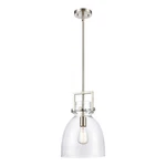 Innovations Newton Bell 1LT 10" Stem Pendant, Nickel 411-1SM-SN-G412-10CL. Fixed Price $415.80.