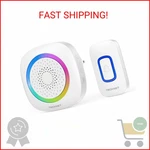 Tecknet Wireless Doorbells For Home, Plug And Play, IP66 Waterproof Chime. Fixed Price $15.87.