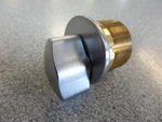 Gms M100T26DAT Thumb Turn Satin Aluminum Finish 1" Mortise Lock Cylinder. Fixed Price $10.95.