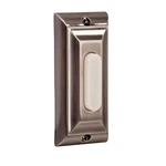 Wired Surface Mount Antique Pewter Finish Doorbell Push Button With Illuminated. Fixed Price $14.65.