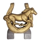 Midwest Of Cannon Falls Door Knocker Topper W/ Horseshoe Cast Iron Iob. Fixed Price $39.94.