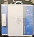 Style Selections White Wireless Doorbell With Button 3 Chimes. Fixed Price $36.78.