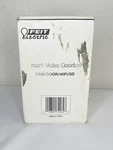 Feit Electric Smart Video Doorbell With Wi-fi Camera Black New Open Box. Fixed Price $49.99.