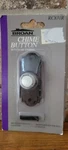 Chime Button, Doorbell, Broan, Dark Bronze, Caste RC831R, Stepped Shape. Fixed Price $7.99.