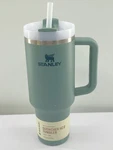 Stanley The Flowstate Quencher H2.0 Tumbler- Bay Leaf Green- 40OZ/1.18L. Fixed Price $18.49.