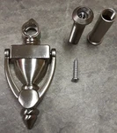 Door Knocker With Viewer Sn, 4" 1/2" Bore 160 Degree Brand New Satin Nickel. Fixed Price $11.99.