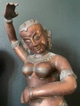 Antique 16 Copper Tibetan Tara Statue Buddha Art Deco. Fixed Price $388.00.