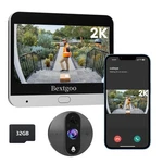 2K Video Peephole Doorbell Camera 32GB Silver White Bextgoo Memory Card Viewer. Fixed Price $179.99.