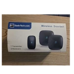 Sadotech Wireless Doorbell Touch Button 2 Receivers 1 Transmitter Black Matte. Fixed Price $9.00.