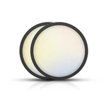 Black Slim Surface Mount Ceiling Light, 9INCH Dimmable Round Flat Panel Light.... Fixed Price $39.12.