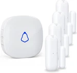 Door Chime, Wireless Open Contact Sensor Alarm With 500 Ft Range. Fixed Price $20.00.