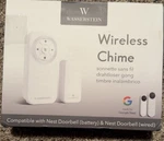 New Wasserstein Wireless Doorbell Chime For Google Nest Cams (white). Fixed Price $25.00.