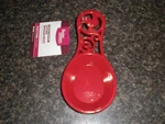 Better Homes And Gardens Cast Iron Country Rooster Spoon Rest Red. Fixed Price $19.35.