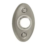 Baldwin Estate 4852-150 Small Oval Doorbell Button 2" X 1-1/8" Satin Nickel. Fixed Price $24.99.