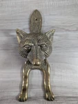 Antique Vintage Solid Brass Hunt-fox Head Door Knocker Price Products Taiwan. Fixed Price $40.49.