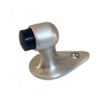 Satin Chrome (US26D) Goose Neck Floor Door Stop Bumper 1/8". Fixed Price $9.99.