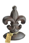 Lulu Decor, Cast Iron Fleur Lis Door Stop, 2 Lbs, Stopper (antique Brown. Fixed Price $39.22.