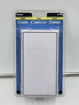 Thomas & Betts-carlon DH110 White With Brass Trim Doorbell. Fixed Price $29.99.