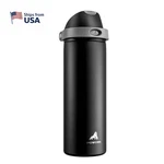 Powcan 24 Oz Insulated Water Bottle For Sports: Ounces, Midnight Black. Fixed Price $26.00.