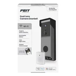 Feit Electric Smart Wireless Doorbell W/dual-lens 1080P Hd Camera, 24/7 Local.... Fixed Price $184.02.