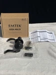 Emtek Classic Lever Rosette Door Handle Oil Rubbed Solid Bronze Passage Right. Fixed Price $20.00.