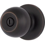 Brinks Transitional Privacy Locking Interior Ball Door Knob, Tuscan Bronze. Fixed Price $11.69.