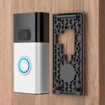 No Drill Adhesive Doorbell Mount For Video 2ND Gen 2020 Bracket. Fixed Price $18.77.