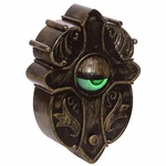 Kurt Adler Haunted Light Up Talking Eyeball Doorbell Halloween Home Wall Decor. Fixed Price $37.55.