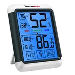 Thermopro TP55 Digital Indoor Hygrometer Thermometer, 4-INCH Temperatu. Fixed Price $19.69.