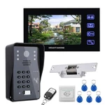 Touch Key 7 Lcd Rfid Password Video Door Phone Intercom System Kit+ Electric .... Fixed Price $221.07.